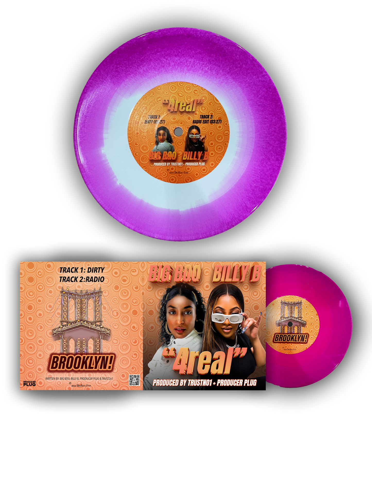 '4 REAL' Limited Edition Vinyl